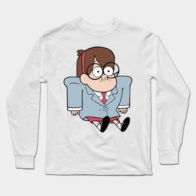 Boss #2 Mabel - Gravity Falls Long Sleeve T-Shirt by LeCouleur